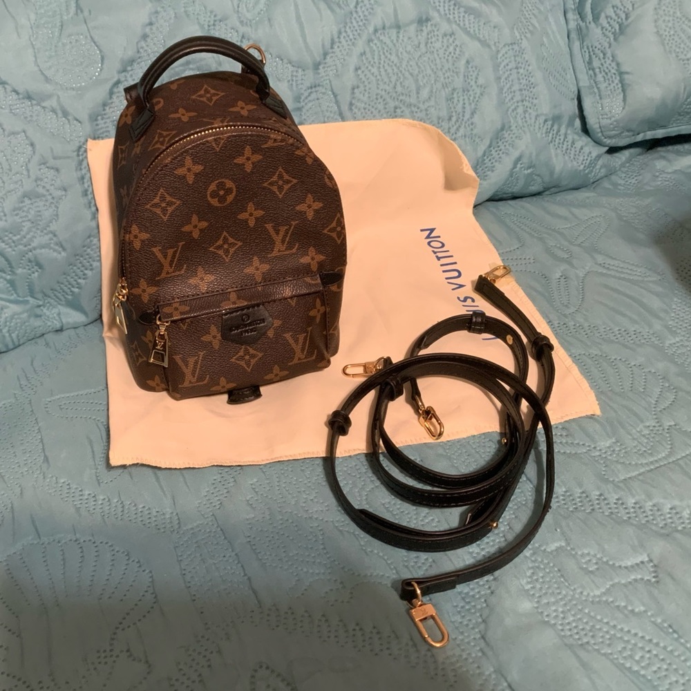 Designer inspired backpack. Palm Springs style